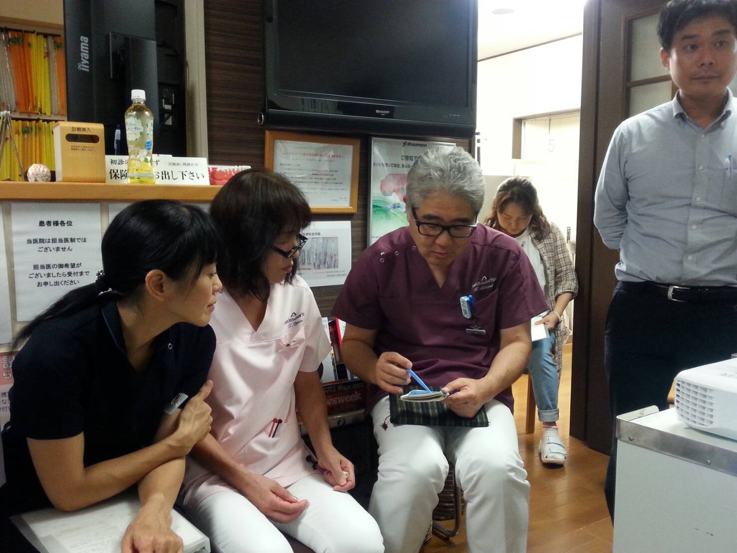 院内勉強会　柴垣歯科医院