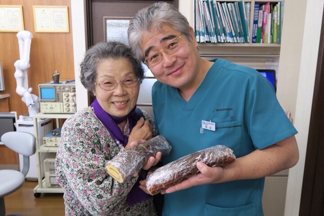 手作りの伊達巻を頂きました　柴垣歯科医院