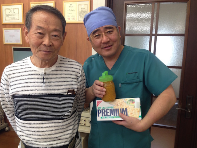患者さんから頂いた夏みかんジャム　柴垣歯科医院院長