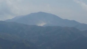 登山中に見えた富士山　柴垣歯科医院