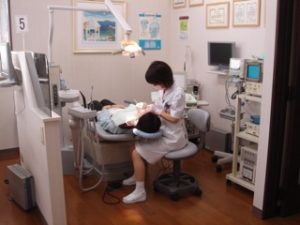歯科衛生士実習　柴垣歯科医院