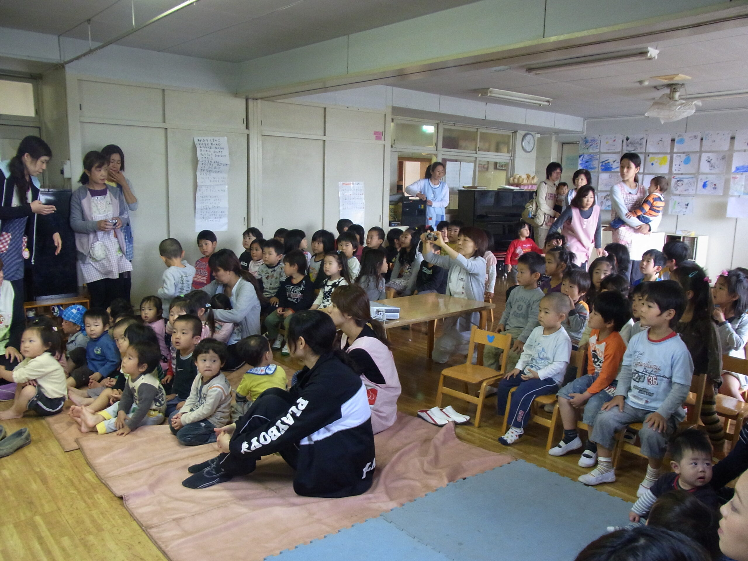 吉岡保育園で歯についてのお話　柴垣歯科医院