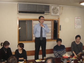 三浦のマホロバにてインプラントスタディグループ忘年会