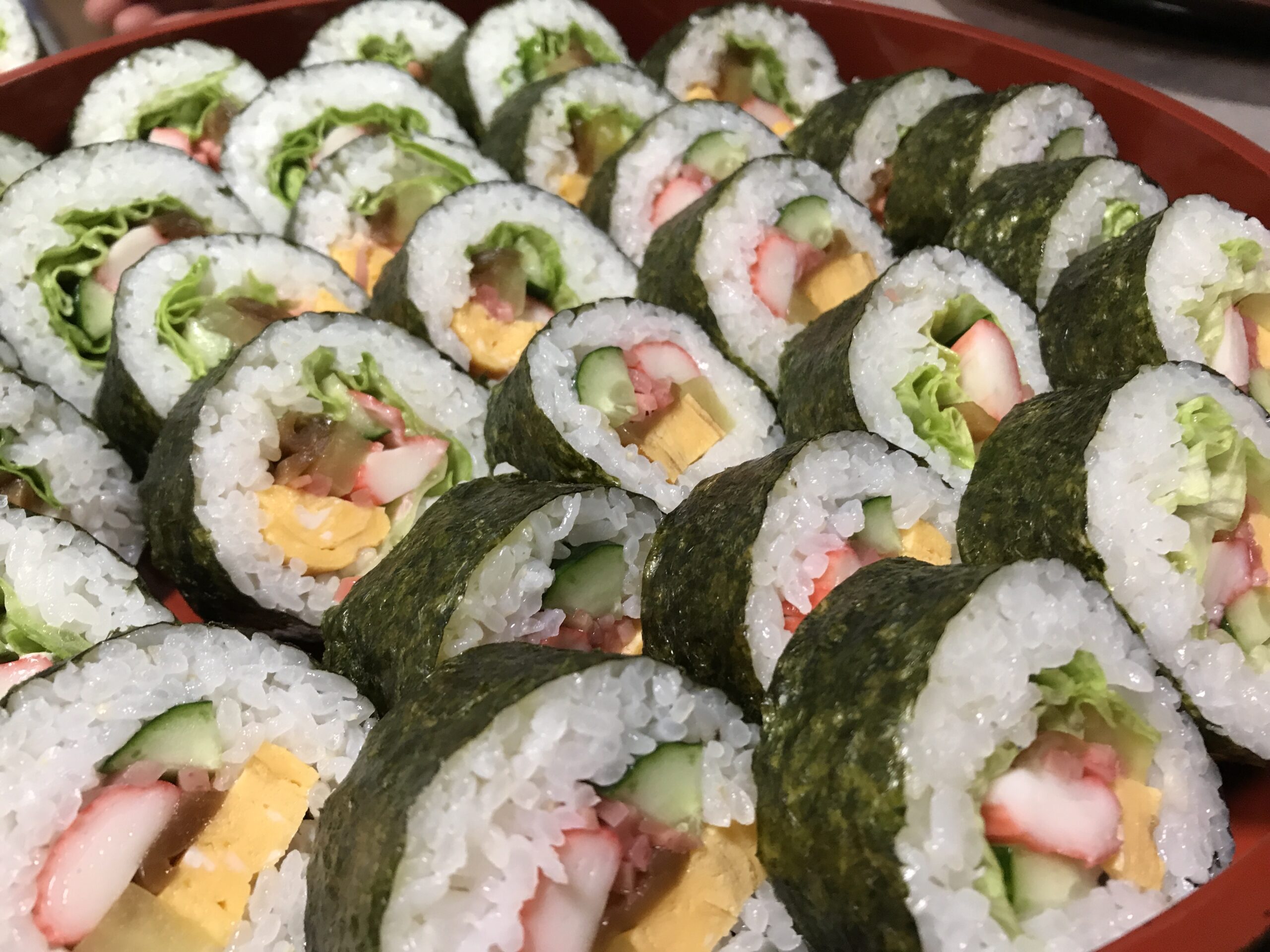 節分の恵方巻　柴垣歯科医院
