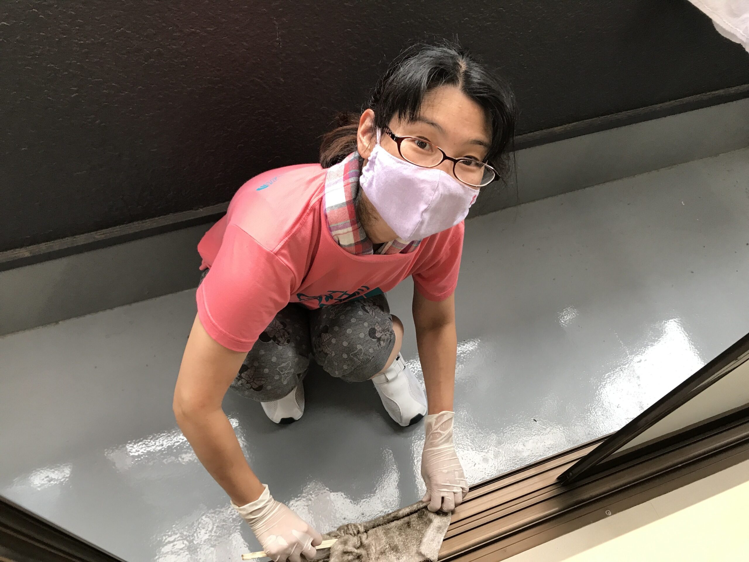 夏季休暇前の大掃除　柴垣歯科医院