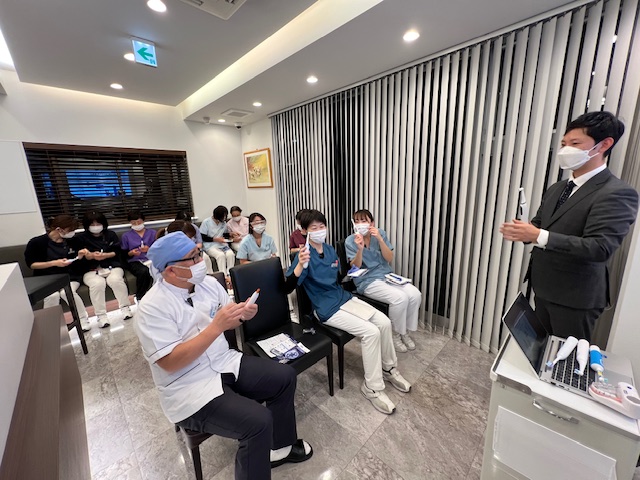 綾瀬市海老名市柴垣歯科医院　院内勉強会　Oral-B 電動歯ブラシ