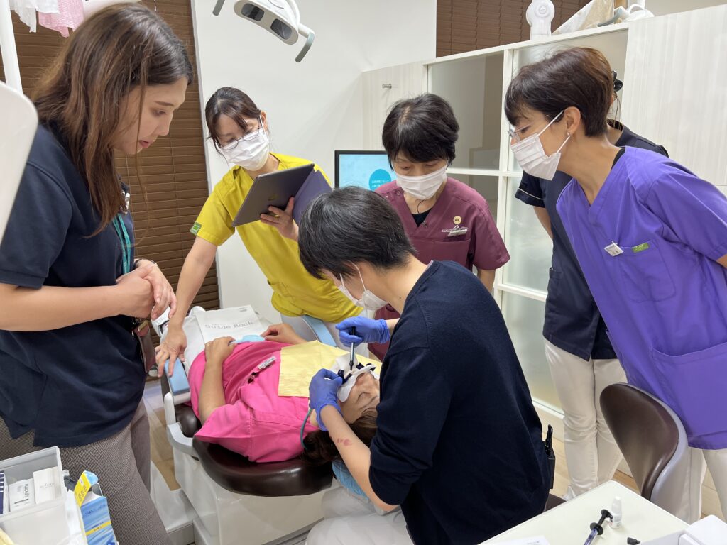 綾瀬市海老名市柴垣歯科医院　院内勉強会　オフィスホワイトニング