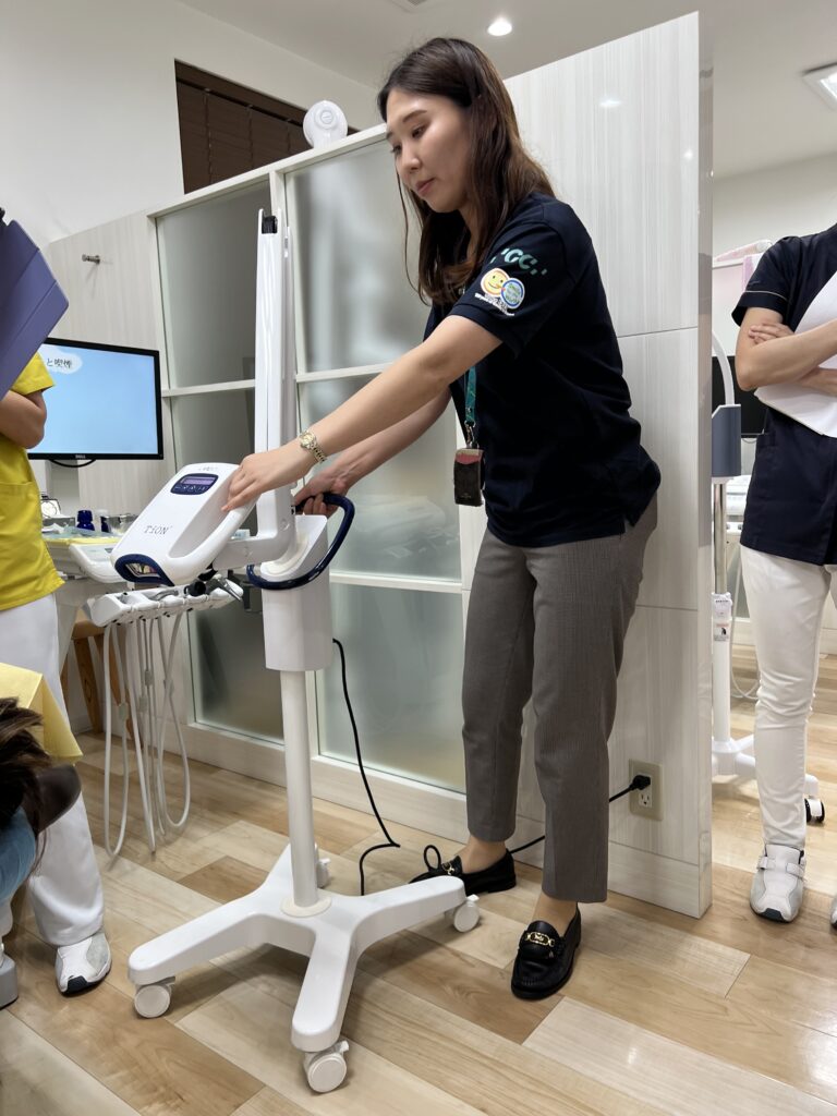 綾瀬市海老名市柴垣歯科医院　院内勉強会　オフィスホワイトニング
