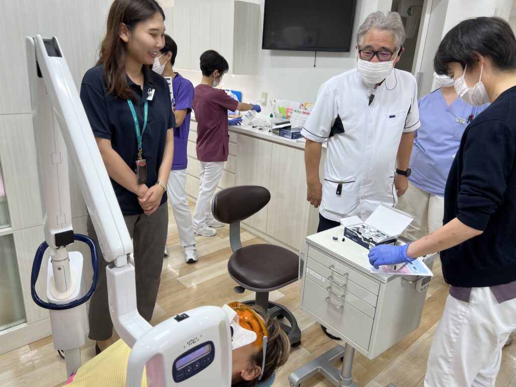 綾瀬市海老名市柴垣歯科医院　院内勉強会　オフィスホワイトニング