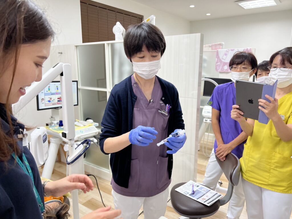 綾瀬市海老名市柴垣歯科医院　院内勉強会　オフィスホワイトニング