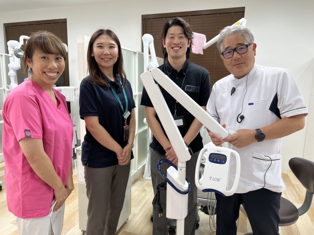 綾瀬市海老名市柴垣歯科医院　院内勉強会　オフィスホワイトニング